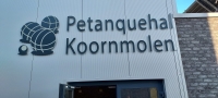 Indoor petanquehall Gooik geopend